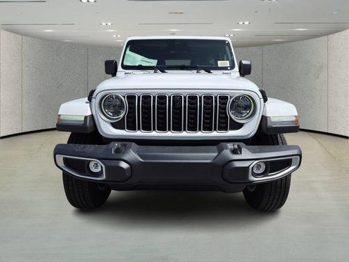 White 2026 Jeep Wrangler 4-Door Sahara 4x4