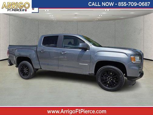 Satin Steel Metallic 2022 GMC Canyon Elevation