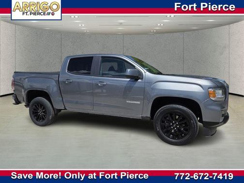 Satin Steel Metallic 2022 GMC Canyon Elevation