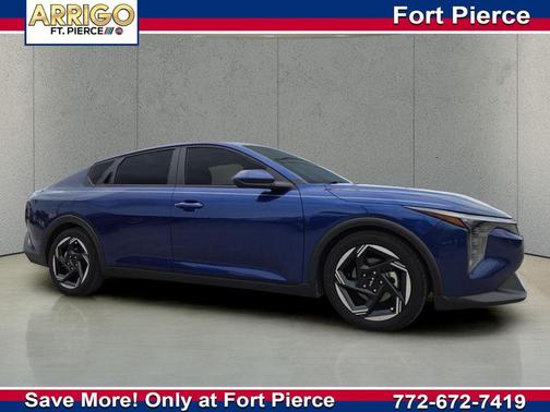 Deep Sea Blue 2025 Kia K4 EX