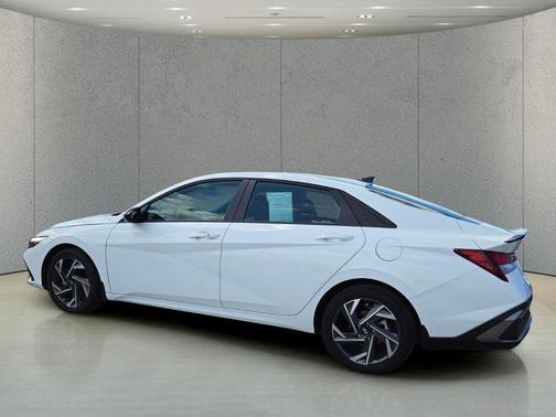 Serenity White 2025 Hyundai ELANTRA Sport