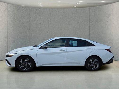 Serenity White 2025 Hyundai ELANTRA Sport