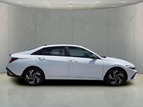 Serenity White 2025 Hyundai ELANTRA Sport