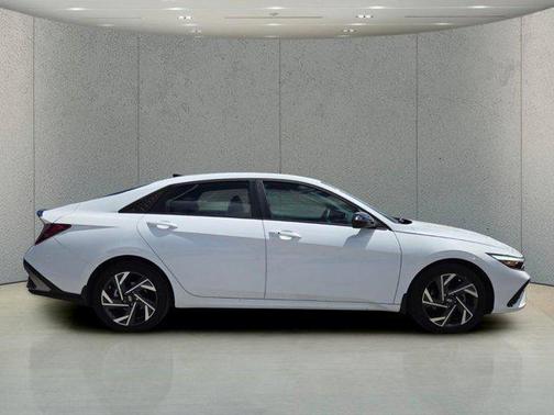 Serenity White 2025 Hyundai ELANTRA Sport