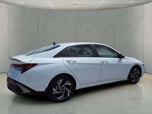 Serenity White 2025 Hyundai ELANTRA Sport
