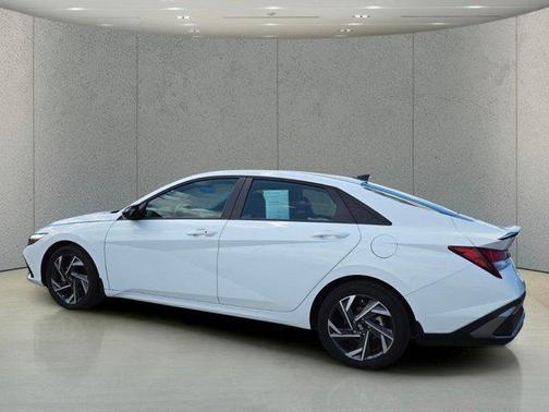 Serenity White 2025 Hyundai ELANTRA Sport