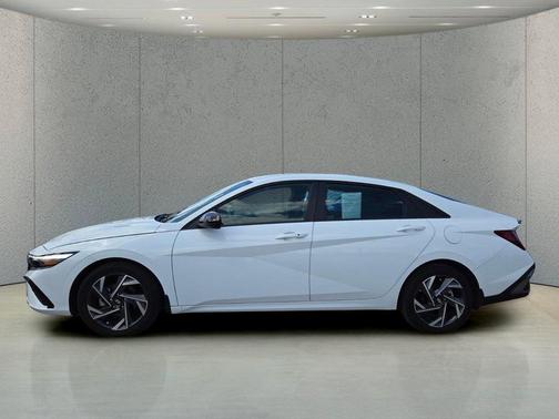 Serenity White 2025 Hyundai ELANTRA Sport