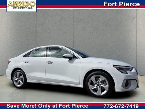 Ibis White 2024 Audi A3 Premium