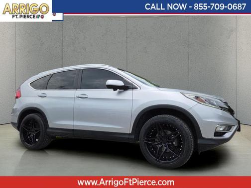 Alabaster Silver Metallic 2015 Honda CR-V EX-L