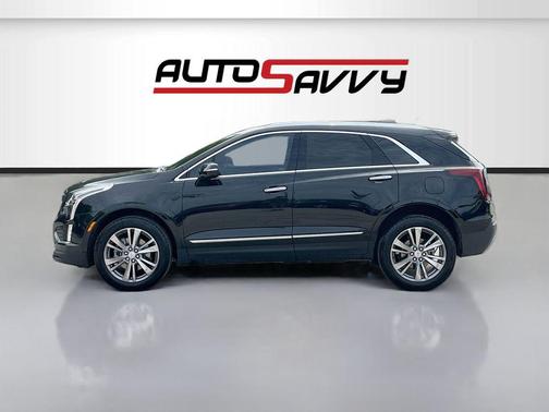 Stellar Black Metallic 2025 Cadillac XT5 Premium Luxury