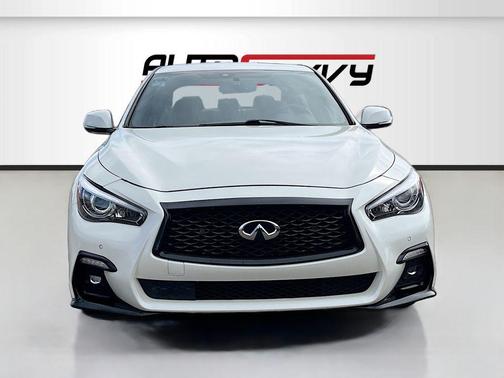 Majestic White 2021 INFINITI Q50 3.0t Signature Edition