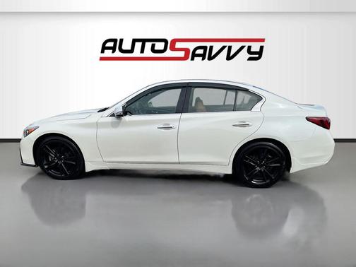 Majestic White 2021 INFINITI Q50 3.0t Signature Edition