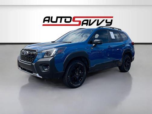 Geyser Blue 2024 Subaru Forester Wilderness