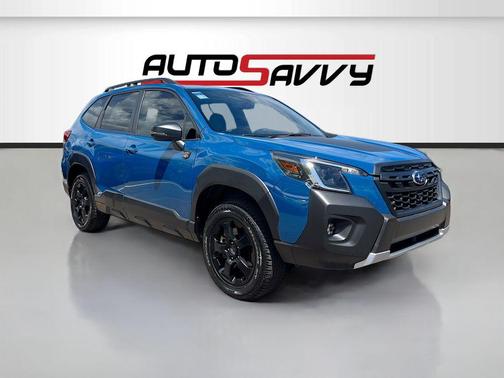 Geyser Blue 2024 Subaru Forester Wilderness