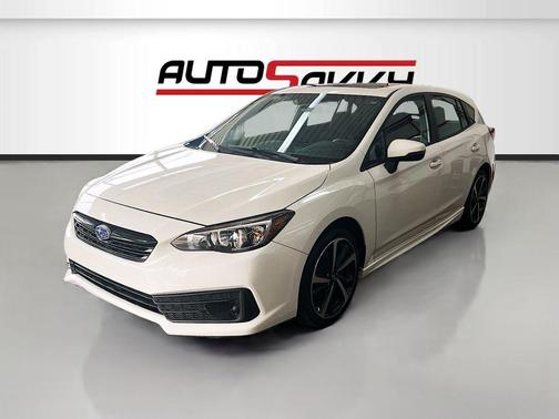 Crystal White Pearl 2023 Subaru Impreza Sport