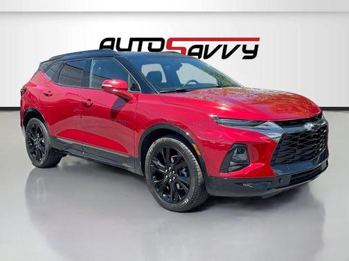 Cherry Red Tintcoat 2022 Chevrolet Blazer RS