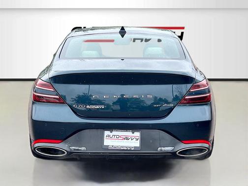 Tasman Blue 2024 Genesis G70 3.3T AWD Sport Advanced