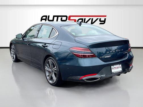 Tasman Blue 2024 Genesis G70 3.3T AWD Sport Advanced