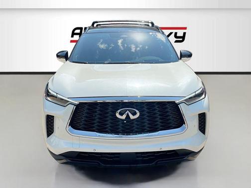 Majestic White/Blk Obsid 2025 INFINITI QX60 AUTOGRAPH