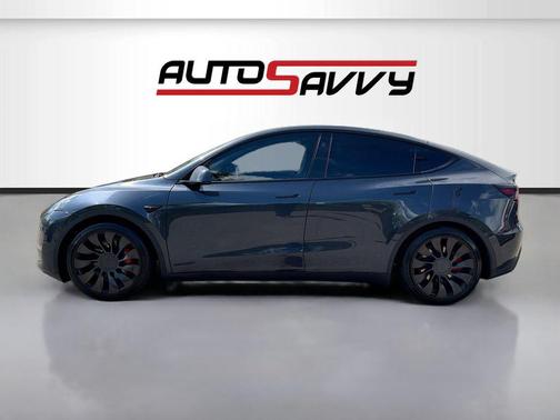 Solid Black 2024 Tesla Model Y Performance Dual Motor All-Wheel Drive