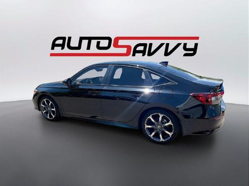 Crystal Black Pearl 2025 Honda Civic Hybrid Sport Touring