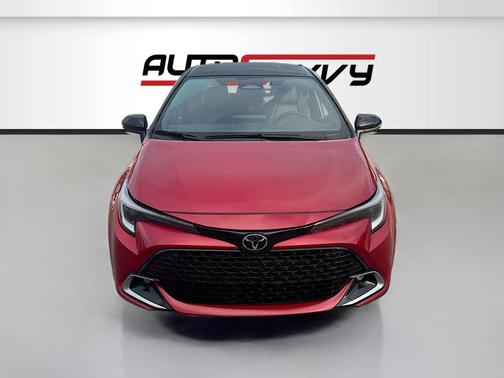 Finish Line Red/Midnight Black Metallic 2024 Toyota Corolla XSE