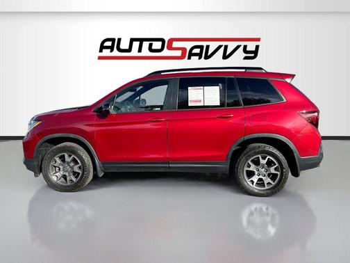 Red Metallic 2023 Honda Passport AWD TrailSport