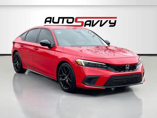 Rallye Red 2022 Honda Civic Sport