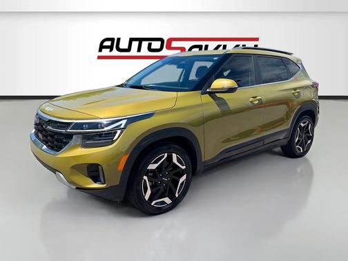 Valais Green 2024 Kia Seltos SX Turbo