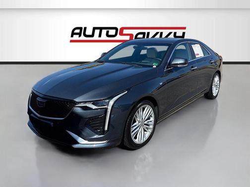 Deep Space Metallic 2025 Cadillac CT4 Premium Luxury RWD