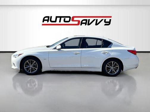 Majestic White 2017 INFINITI Q50 3.0t Signature Edition