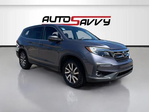 Gray 2021 Honda Pilot AWD EX-L