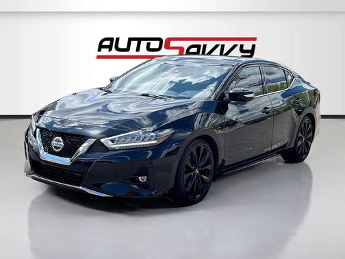 Super Black 2021 Nissan Maxima 3.5 SR