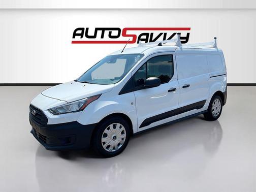 Frozen White 2022 Ford Transit Connect XL Cargo Van