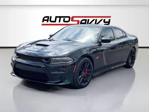 Pitch Black Clearcoat 2023 Dodge Charger R/T Scat Pack