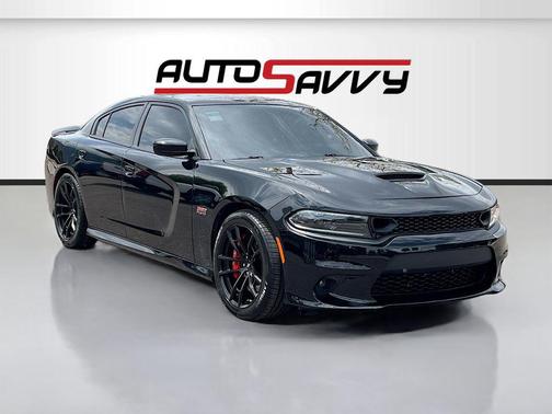 Pitch Black Clearcoat 2023 Dodge Charger R/T Scat Pack