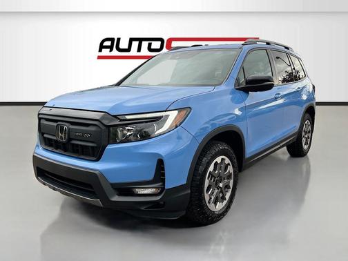 Light Blue 2024 Honda Passport AWD TrailSport