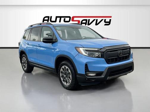 Light Blue 2024 Honda Passport AWD TrailSport