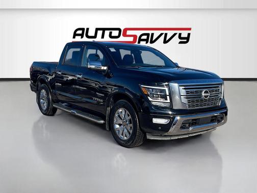 Super Black 2024 Nissan Titan Platinum Reserve