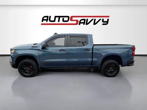 Lakeshore Blue Metallic 2024 Chevrolet Silverado 1500 LT Trail Boss