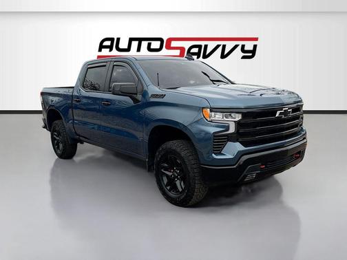 Lakeshore Blue Metallic 2024 Chevrolet Silverado 1500 LT Trail Boss