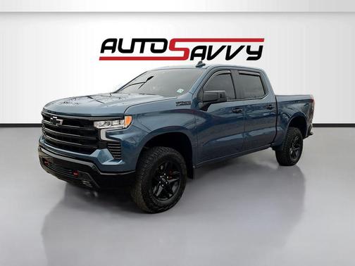 Lakeshore Blue Metallic 2024 Chevrolet Silverado 1500 LT Trail Boss