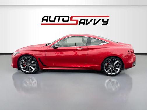 Dynamic Sunstone Red 2022 INFINITI Q60 3.0t Red Sport 400