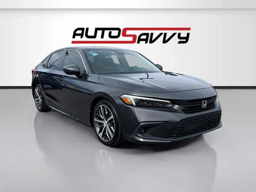 Gray 2024 Honda Civic Touring