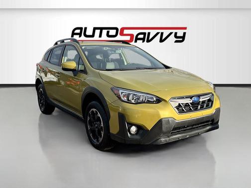 Plasma Yellow Pearl 2023 Subaru Crosstrek Premium