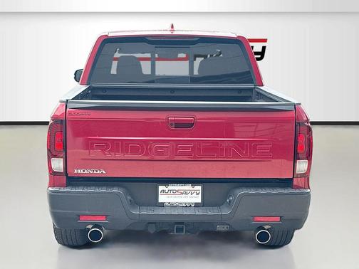 Red 2024 Honda Ridgeline RTL