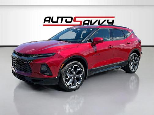 Cherry Red Tintcoat 2022 Chevrolet Blazer RS