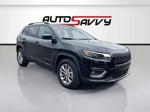 Diamond Black Crystal Pearlcoat 2022 Jeep Cherokee Latitude Lux