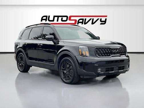 Ebony Black 2025 Kia Telluride SX Prestige X-Line