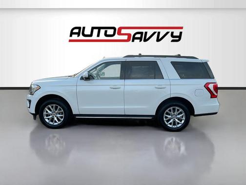 Star White Metallic Tri-Coat 2021 Ford Expedition XLT